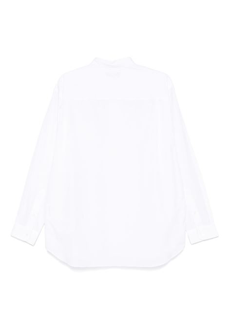 White logo-embroidered shirt Comme Des Garçons Homme - men COMME DES GARCONS HOMME | HOB1023